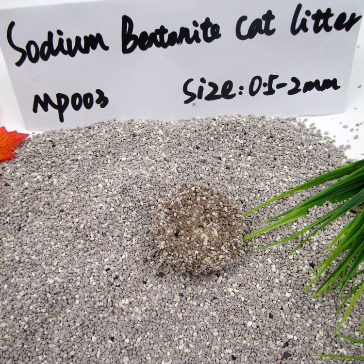 Dust Free Sodium Bentonite Cat Litter GP003